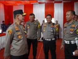 Cek Kesiapan Pengamanan Idul Fitri 1444 H, Kapolda Sulteng Kunjungi Pospam dan Terminal di Palu