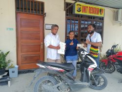 Polisi di Muara Tami Kembalikan SPM Hasil Curian Kepada Pemiliknya