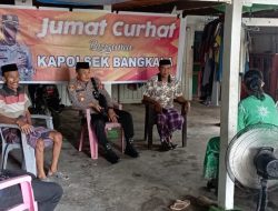 Kapolsek Bangkala Laksanakan Jum’at Curhat Di Desa Punagaya.