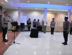 AKP Piter Kendek Resmi Lepaskan Jabatan Kasat Binmas Polresta Usai Diupacarakan Hari Ini