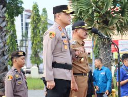 Kapolres Gowa Pimpin Apel Gelar Pasukan Operasi Kepolisian Terpusat Ketupat-2023