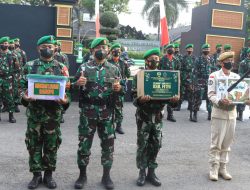Dandim 0808/Blitar, Berikan Bingkisan Lebaran Kepada Anggota