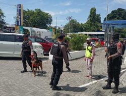 Louise dan Cuna Perkuat Patroli Satgas Preventif Ops Ketupat Tinombala-2023 di Sulteng
