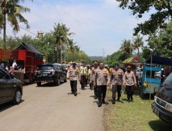 Cek Pos Pam Tempat Wisata, Kapolresta Cilacap Sampaikan Himbauan Kepada Masyarakat