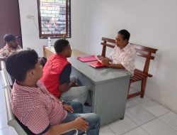 Penyidik Pembantu Reskrim Polsek Jayapura Selatan Limpahkan Tersangka & Barang Bukti Ke JPU
