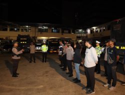 Regu 3 UKL Laksanakan Patroli Dimalam Minggu