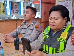Kaka Tina Personel Sat Lantas Menuai Banyak Apresiasi Dari Netizen