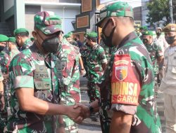 Dandim 0808/Blitar dan Ketua Persit KCK Cabang XXII Gelar Halal Bi Halal
