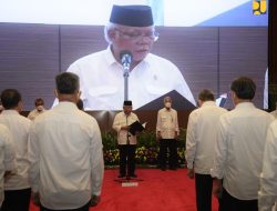 Menteri Basuki Lantik Pimpinan Tinggi Pratama, Kepala BPJT dan Direktur Politeknik PU