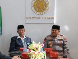 Kapolda Sulsel Silaturahmi dengan Ketua MUI Sulsel