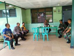 Perkuat Sinergitas TNI-POLRI, Waka Polsek Somba Opu Sambangi Kantor Koramil 1409-01 Gowa
