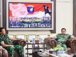 Pangdam XII/Tpr Sambut Kunjungan Aster Panglima TNI