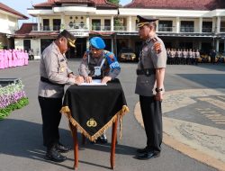 Kapolresta Pimpin Serah Terima Jabatan Wakapolresta Cilacap