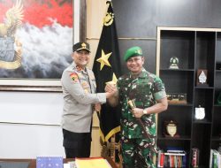Jalin Silaturahmi dan Perkuat Sinergitas, Pangdam XII/Tpr Kunjungi Kapolda Kalbar