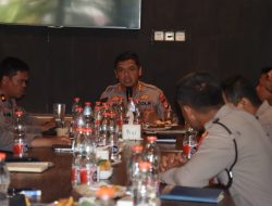 Kapolres Gowa Pimpin Langsung Anev Mingguan Kinerja Personil