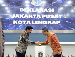 Menteri ATR/Kepala BPN Deklarasikan Jakarta Pusat Menjadi Kota Lengkap Pertama di DKI Jakarta