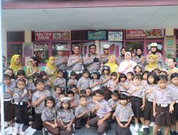 Ditlantas Polda Sulteng Gelar Polsanak dan Sosialisasi Penerimaan Murid Baru TK dan SD YKB T.A 2023/2024