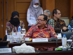 JAM-Pembinaan Hadir dalam Exit Meeting Pemeriksaan Laporan Keuangan Pemerintah Pusat Tahun 2022