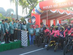 HUT Persit KCK ke-77 dan Hari Kebangkitan Nasional Tahun 2023, Kodim 0808/Blitar Gelar Fun Bike dan Fun Walk