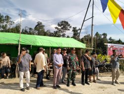 Satgas Pamtas RI-Mly Yonarmed 10/Bradjamusti Hadiri Acara Gawai Dayak Desa Jasa