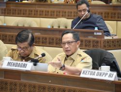 Rapat bersama DPR RI, Mendagri Beberkan Capaian Kenerja dan Prestasi Kemendagri Tahun 2022