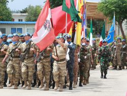 Kontingen Garuda Hadiri Peringatan Hari PBB ke-75 di Lebanon