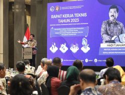 Buka Rakernis Ditjen PSKP, Menteri ATR/Kepala BPN Imbau Jajaran Berantas Mafia Tanah sampai ke Akar