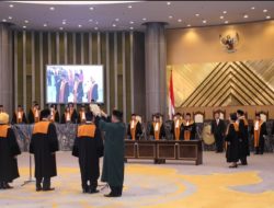 Ketua Mahkamah Agung Lantik 3 Hakim Agung