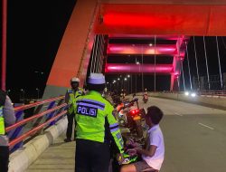 Jaga Kondusifitas Kamtibmas di Kota Jayapura, Polresta Intens Laksanakan Patroli Kasih Biru