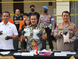 Ditresnarkoba Polda Banten Bersama Tim Gabungan ungkap Pabrik Ekstasi Jaringan Internasional