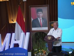Di Depan Masyarakat Hidrologi Indonesia, Menteri Basuki: Terus Berinovasi Manfaatkan Teknologi untuk Atasi Bencana