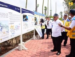 Menteri Basuki Tinjau Bendungan Karian di Lebak Banten, Siap Penuhi Kebutuhan Air Baku Sebesar 14,6 M3/Detik