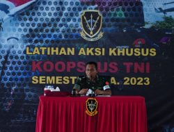 Dankoopssus TNI: TNI Siap Atasi Aksi Terorisme Mulai dari Penangkalan, Penindakan, Sampai dengan Pemulihan