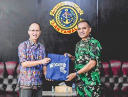 Danlantamal Terima Audiensi Direktur Universitas Terbuka