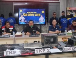 Kapolda Sulsel Gelar Konferensi Pers, Terkait Pengungkapan Sabu di Kampus UNM Parang Tambung Makassar