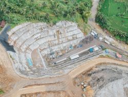 Progres 22,5%, Bendungan Bagong Akan Tingkatkan Daerah Irigasi di Trenggalek seluas 857 Ha