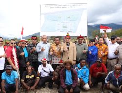 Kunker Hari Kedua, Wamendagri bersama Komisi II DPR RI Tinjau Kawasan Rencana Pusat Pemerintahan Papua Pegunungan