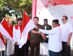 Gerakan Pembagian Bendera di Lhokseumawe, Mendagri: Nasionalisme dan Patriotisme Modal Penting Membangun Bangsa