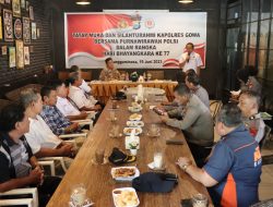 Kapolres dan Pejabat Utama Polres Gowa Temui Purnawirawan Polri, ini Tujuannya
