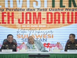 Kajati Sulsel Terima Kunjungan Kerja JAM-Datun Sekaligus Pelaksanaan Supervisi Teknis Bidang Datun