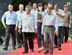 Disambut Menteri Basuki, Kaisar Jepang Naruhito Kunjungi Balai Teknik Sabo di Yogyakarta