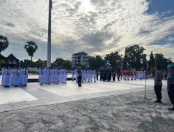 Polres Gowa Gelar Lomba Pocil, PBB dan Mural Dalam Rangka Hari Bhayangkara ke-77