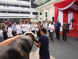 Jelang Idul Adha 2023, Jaksa Agung Berikan Sambutan dan Serahkan Hewan Kurban