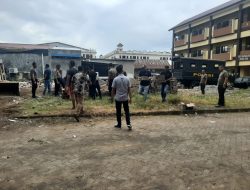 Rayakan Idul Adha 1444 H, Polres Gowa Gelar Kerja Bakti dalam Rangka Persiapan Pemotongan Hewan Kurban