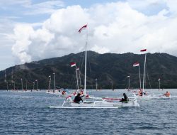 Mengangkat Kearifan Lokal, Ditpolairud Polda Sulteng Gelar Lomba Perahu Layar Tradisional