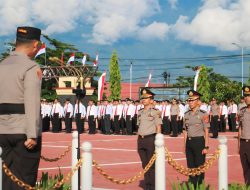 Jelang Hari Bhayangkara, 387 Personel Polda Sulteng Naik Pangkat