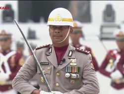 Komandan Upacara Hari Bhayangkara di Tingkat Nasional Berasal dari Ujung Timur Indonesia, Ini Dia Orangnya