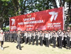 Kapolda Sulteng Pimpin Upacara Hari Bhayangkara ke-77 di Kantor Gubernur