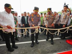 Resmikan Rumah Sakit dan Polres Tapsel, Kapolri Tegaskan Beri Pelayanan Terbaik