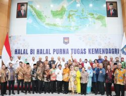 Rekatkan Tali Silaturahmi, Kemendagri Gelar Halalbihalal Jajaran Purna Tugas